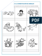Ficha de Personal Social 06-09 de La Caza A La Domesticación de Animales