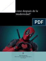 Qué viene después de la modernidad