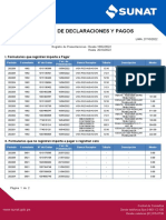 Reporte pagos tributarios empresa