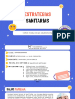 Estrategias Sanitarias