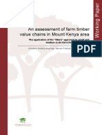 Anyonge (2011) An Assessment of Farm Timber Value Chains in Mount Kenya Area