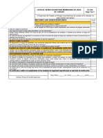 Lista de Verificación-034 para Maniobras de Izaje de Cargas