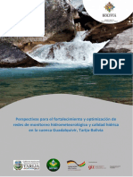5891 - Redes Hidrometerologicas Cuenca Guadalquivir - Agosto - 2021