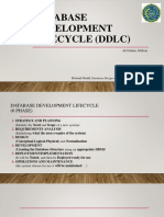 DDLC Database Development Lifecycle