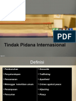 Tindak Pidana Internasional