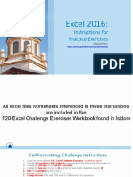 F 20+Biz+201+Excel+Challenge+Exercise+Instructions