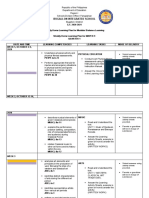 Weekly Home Learning Plans MAPEH9