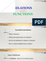 3. Relations and Functions