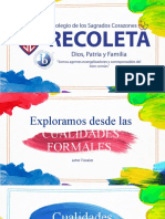 Exploramos Con Las Cualidades Formales