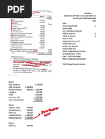 Income Statement Activity With Answers