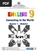 ENGLISH 9 ADM Q1 Module 1