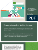 Democracia Desde El Ámbito Electoral