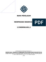 Buku Penilaian Memproses Reservasi