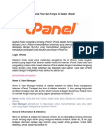 Buku Informasi ASJ 2 Mengenal Fitur Dan Fungsi Di Dalam Cpanel