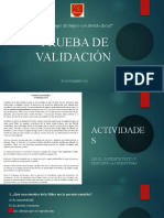 1 - Refuerzo Prueba de Validación