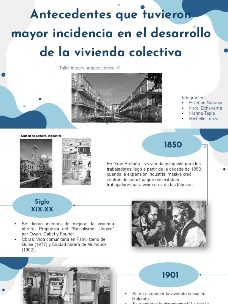 Evolución de la vivienda colectiva | PDF