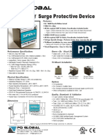 Ficha Técnica TVSS PQ Global Spdee Series