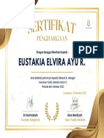 Eustakia E - Certificate Siebook - Id