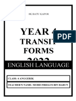 Year 4 Transit Forms 1