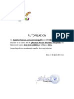 Autorizacion de Pago