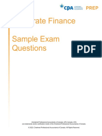 PREP COF Sample Exam Questions