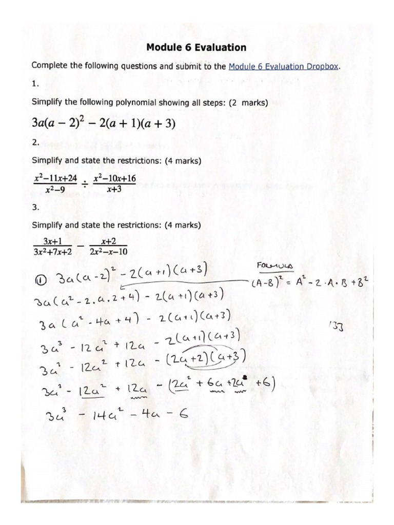 Module 6 Evaluation | PDF