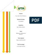 Mapa mental proyecto inversión