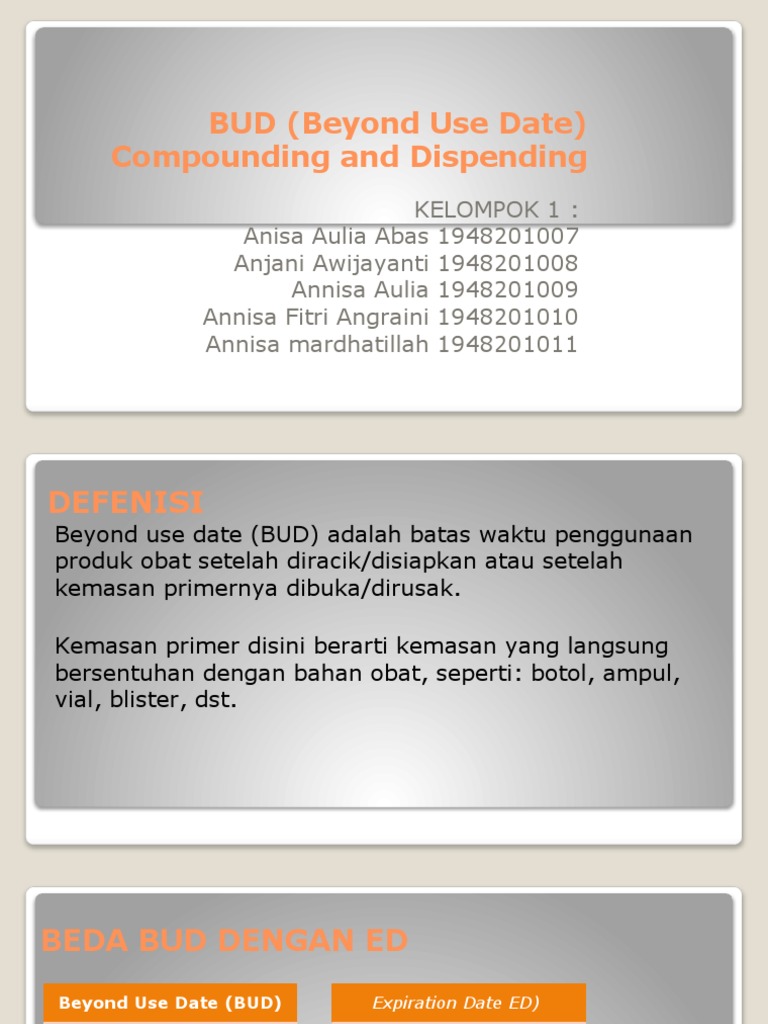 Panduan Beyond Use Date (BUD) Obat | PDF | Kesehatan Holistik