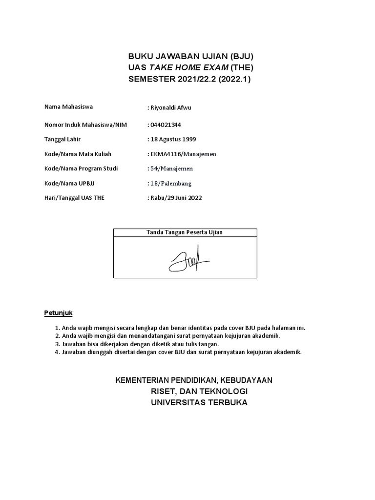EKMA4116-Manajemen | PDF