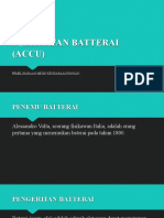 Perawatan Batterai (Accu)