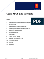 Apos LBL and Mulbl Course TRNG Manual - PTBR