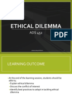Chapter 6 - Ethical Dilemma