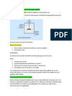 Ecuación de Diseño Del Reactor Tipo Tanque Agitado