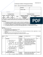 Intro Mathematical Economics 2020