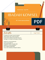 Ibadah Komsel Sept 30