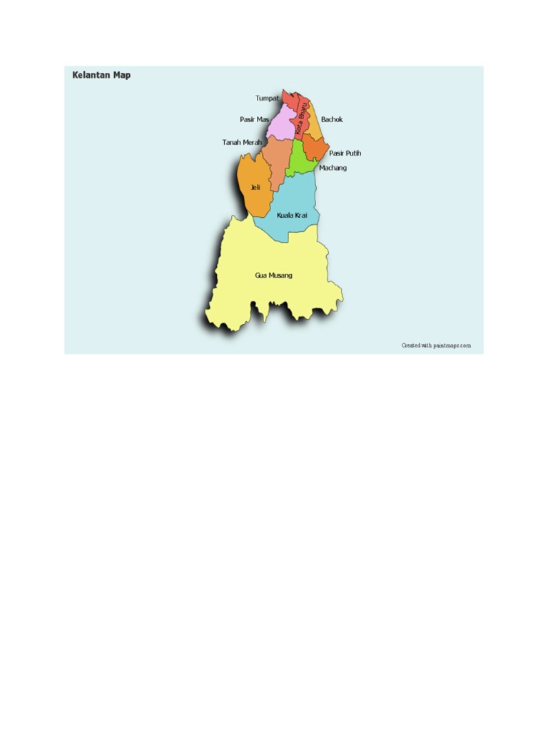 Peta Kelantan | PDF