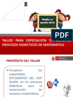 Procesos Didácticos MATEMATICAS