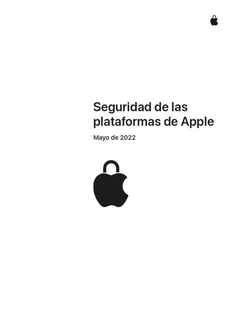 Apple Platform Security Guide Y PDF Apple Inc Mac OS