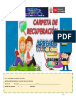 Carpeta de Recuperacion 3º Año CT-2021