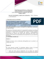 Guía de Actividades y Rúbrica de Evaluación - Fase 3 Rastreo y Sistematización