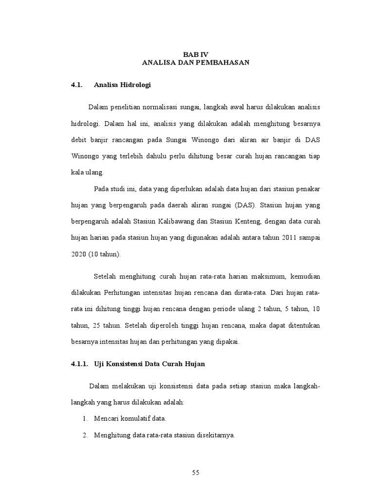 Bab iv jaya hidrologi fix 1 terbaru 2 6 10 2021 pdf
