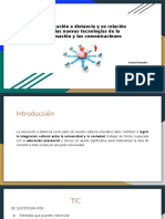 La Educación A Distancia y Su Relación Con Las Nuevas Tecnologías de La Información y Las Comunicaciones