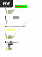 MTH165 Answer Key