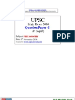 UPSC Mains 2010 Philosophy Paper 1 Eng Www.upscportal