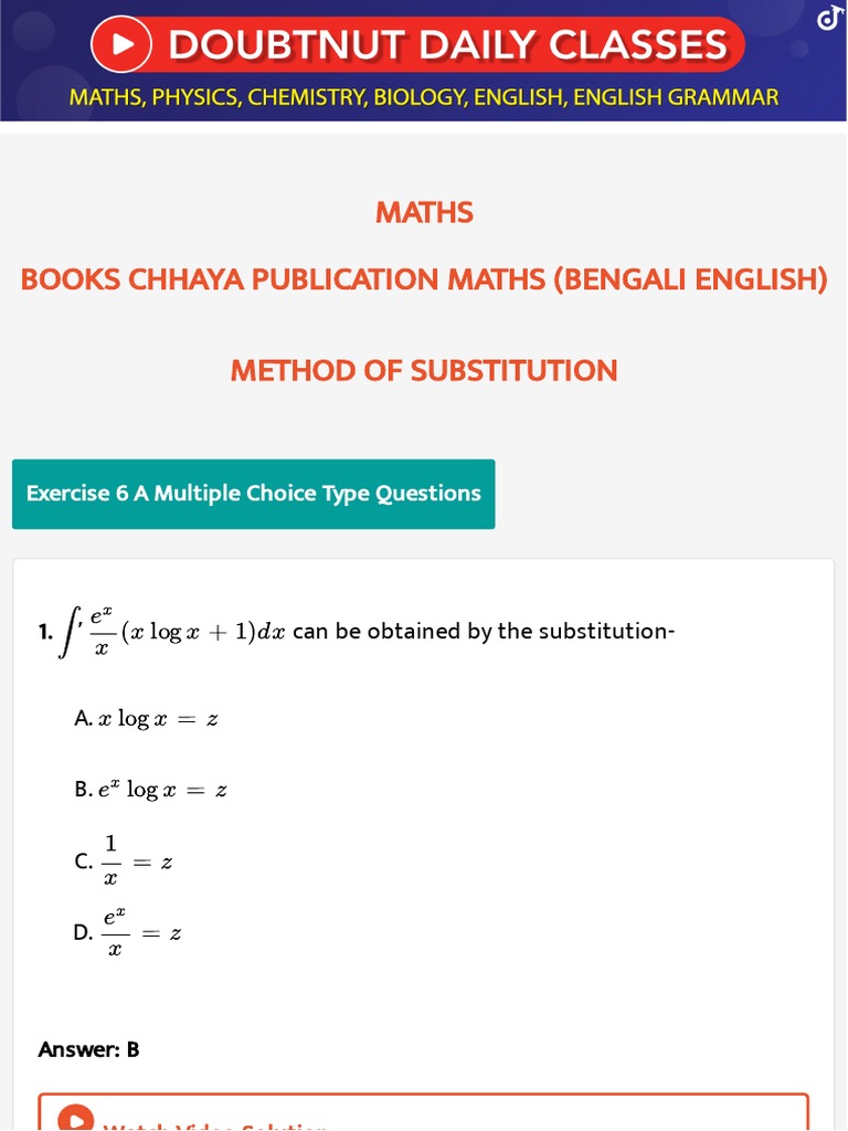 Books Doubtnut Question Bank Download Free PDF Mathematical
