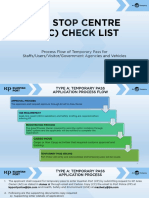 OSC Checklist Process Flows