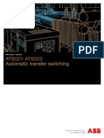 White Paper - ATS021-ATS022 Automatic transfer switching 2012