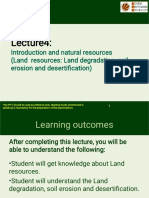 Lecture on Land Degradation