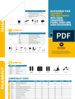 Motorola Talkabout - Accessory - Brochure