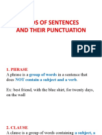 Types of Sentences: Simple, Compound, Complex